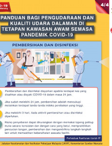 Panduan Bagi Pengudaraan & Kualiti Udara Dalaman di Tetapan Kawasan Awam - 4